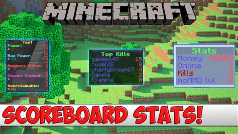 minecraft scoreboard
